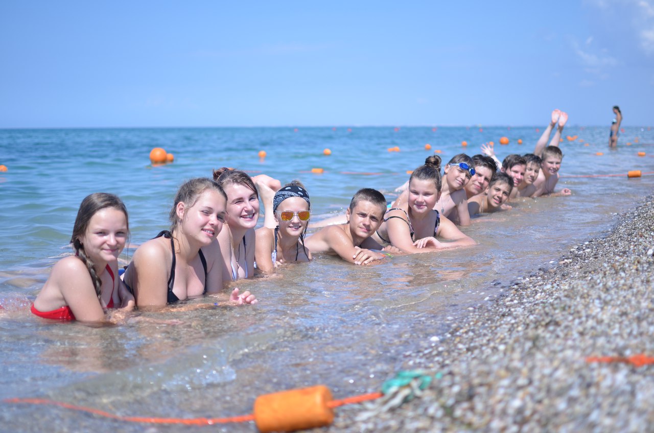 Крым море дети