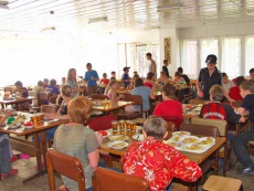 Детский лагерь Буревестник Столовая