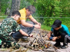 Юные спасатели Робинзоны и Аборигены 