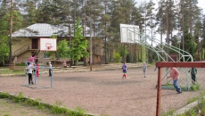 Детский лагерь Северная Зорька Баскетбольная площадка